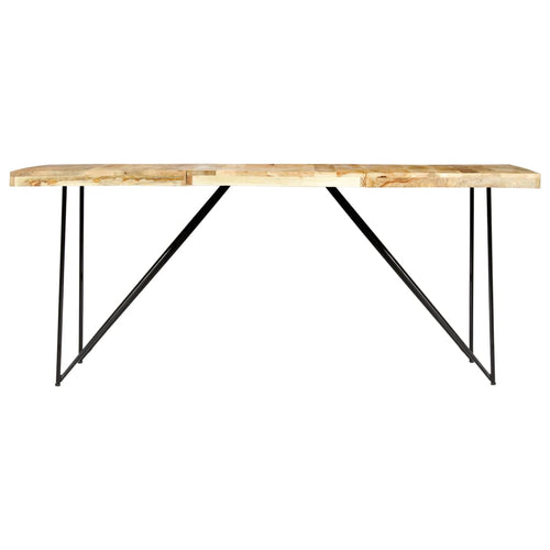 Tavolo da Pranzo 180x90x76 cm in Legno Massello di Mango
