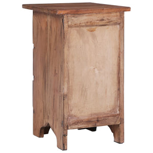 Comodino 30x30x51 cm in Legno Massello di Mogano