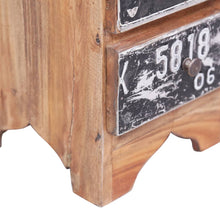 Load image into Gallery viewer, Comodino 30x30x51 cm in Legno Massello di Mogano