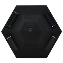 Carica l&#39;immagine nel visualizzatore di Gallery, Lampade Solari da Esterno 6 pz LED Nere
