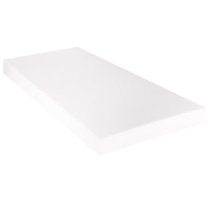 Letto con Materasso Bianco in Similpelle 90x200 cm