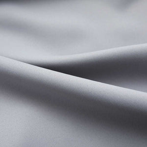 Tende Oscuranti con Ganci 2 pz Grigie 140x245 cm