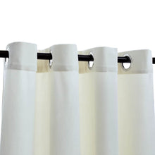 Carica l&#39;immagine nel visualizzatore di Gallery, Tende Oscuranti con Anelli 2 pz Crema in Velluto 140x225 cm