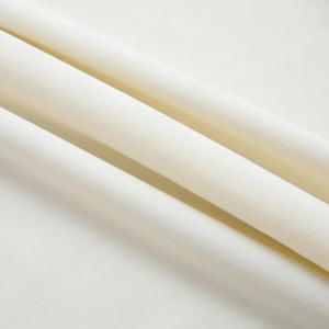 Tende Oscuranti con Ganci 2 pz Crema in Velluto 140x245 cm