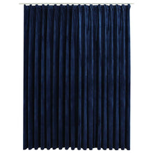 Indlæs billede til gallerivisning Tenda Oscurante con Ganci Velluto Blu Scuro 290x245 cm