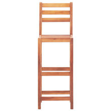 Carica l&#39;immagine nel visualizzatore di Gallery, Sgabelli da Bar 4 pz in Legno Massello di Acacia