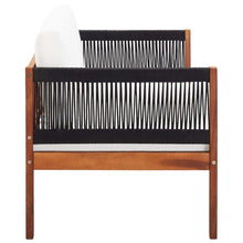 Carica l&#39;immagine nel visualizzatore di Gallery, Divano da Giardino a 2 Posti in Massello d&#39;Acacia