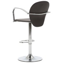 Carica l&#39;immagine nel visualizzatore di Gallery, Sgabelli da Bar con Braccioli 2 pz Marroni in Similpelle