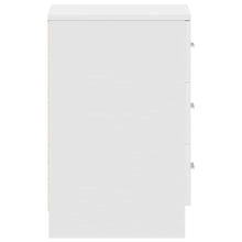 Carica l&#39;immagine nel visualizzatore di Gallery, Comodini 2 pz Bianco 38x35x56 cm in Legno Ingegnerizzato