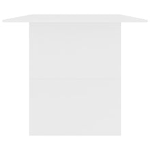 Charger l&#39;image dans la galerie, Tavolo da Pranzo Bianco 180x90x76 cm in Legno Multistrato