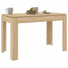 Indlæs billede til gallerivisning Tavolo da Pranzo Rovere Sonoma 120x60x76cm in Legno Multistrato