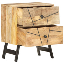 Load image into Gallery viewer, Mobiletto con cassetti 40x30x50 cm in Legno Massello di Mango