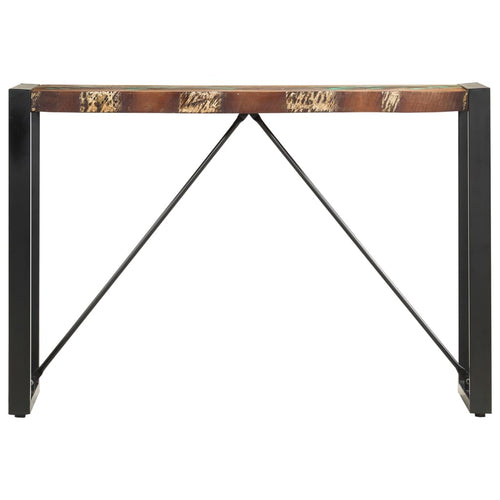 Mobiletto Consolle 110x35x76 cm in Legno Massello di Recupero