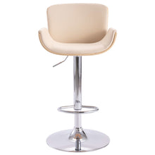 Carica l&#39;immagine nel visualizzatore di Gallery, Sgabello da Bar Crema in Similpelle