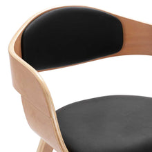 Charger l&#39;image dans la galerie, Sedie da Pranzo 2 pz in Legno Piegato e Similpelle