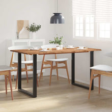 Charger l&#39;image dans la galerie, Tavolo da Pranzo 154x80x76 cm in Legno Massello di Acacia