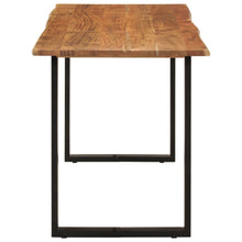 Indlæs billede til gallerivisning Tavolo da Pranzo 140x70x76 cm in Legno Massello di Acacia