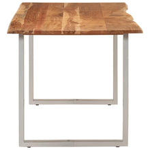 Carica l&#39;immagine nel visualizzatore di Gallery, Tavolo da Pranzo 154x80x76 cm in Legno Massello di Acacia