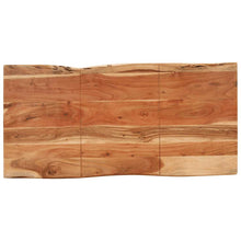 Charger l&#39;image dans la galerie, Tavolo da Pranzo 140x70x76 cm in Legno Massello di Acacia