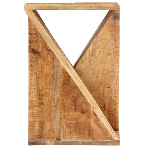 Tavolino 35x35x55 cm in Legno Massello di Mango