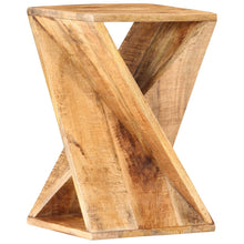 Indlæs billede til gallerivisning Tavolino 35x35x55 cm in Legno Massello di Mango