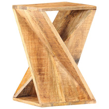 Indlæs billede til gallerivisning Tavolino 35x35x55 cm in Legno Massello di Mango