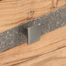 Laden Sie das Bild in den Galerie-Viewer, Tavolo Consolle 90x30x75 cm in Legno Massello di Acacia