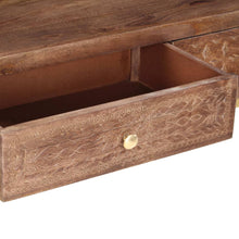 Indlæs billede til gallerivisning Tavolo Consolle 90x30x75 cm in Legno Massello di Mango