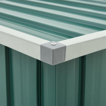 Load image into Gallery viewer, Baule da giardino verde 129x67x65 cm