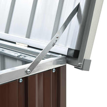 Carica l&#39;immagine nel visualizzatore di Gallery, Baule da Giardino Marrone 171x99x93 cm