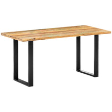 Indlæs billede til gallerivisning Tavolo da Pranzo 160x80x75 cm in Legno Massello di Recupero