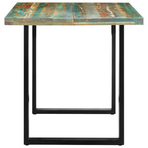 Tavolo da Pranzo 160x80x75 cm in Legno Massello di Recupero