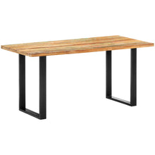 Indlæs billede til gallerivisning Tavolo da Pranzo 160x80x75 cm in Legno Massello di Recupero