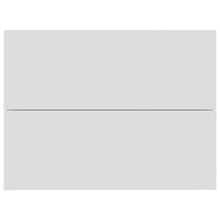 Load image into Gallery viewer, Comodini sospesi 2 pz Bianchi 40x30x30 cm in Legno Multistrato