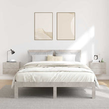 Load image into Gallery viewer, Comodini sospesi 2 pz Grigio Cemento 40x30x30 cm in Legno Multistrato