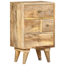 Load image into Gallery viewer, Mobiletto 36x30x60 cm in Legno Massello di Mango
