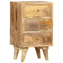 Load image into Gallery viewer, Mobiletto 36x30x60 cm in Legno Massello di Mango