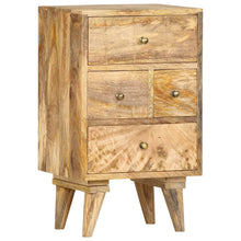 Load image into Gallery viewer, Mobiletto 36x30x60 cm in Legno Massello di Mango