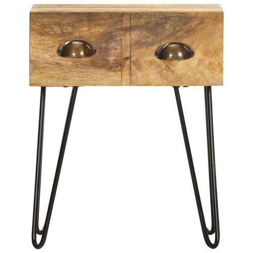 Mobiletto 1 cassetto 40x30x50 cm in Legno Massello di Mango