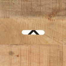 Carica l&#39;immagine nel visualizzatore di Gallery, Sgabelli da Bar 4 pz Neri in Legno Massello di Mango