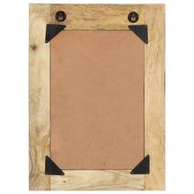 Laden Sie das Bild in den Galerie-Viewer, Specchio Dipinto a Mano 40x55 cm in Legno Massello di Mango