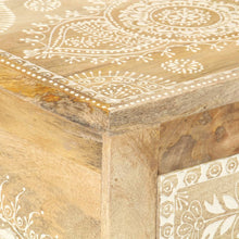 Load image into Gallery viewer, Mobiletto Dipinto a Mano 40x30x60 cm in Legno Massello di Mango
