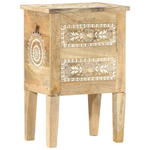 Load image into Gallery viewer, Mobiletto Dipinto a Mano 40x30x60 cm in Legno Massello di Mango