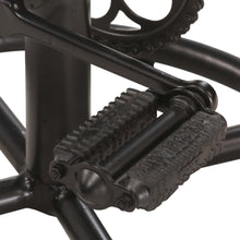 Carica l&#39;immagine nel visualizzatore di Gallery, Sgabelli da Bar 2 pz Nero e Marrone in Vera Pelle di Capra