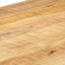 Indlæs billede til gallerivisning Tavolo da Pranzo 140x70x76 cm in Legno Massello di Mango Grezzo