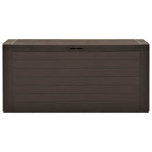 Carica l&#39;immagine nel visualizzatore di Gallery, Baule da Giardino Marrone 116x44x55 cm