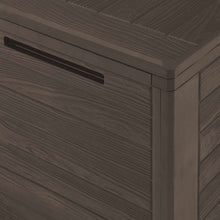 Carica l&#39;immagine nel visualizzatore di Gallery, Baule da Giardino Marrone 116x44x55 cm