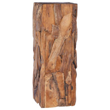 Carica l&#39;immagine nel visualizzatore di Gallery, Tavolino da Salotto 30x30x80 cm in Legno Massello di Teak