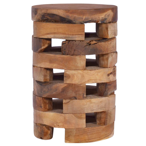 Mobiletto 30x30x45 cm in Legno Massello di Teak