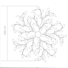 Carica l&#39;immagine nel visualizzatore di Gallery, Lampadario Foglie e Bracci in Cristallo Acrilico 5 E14 Verde